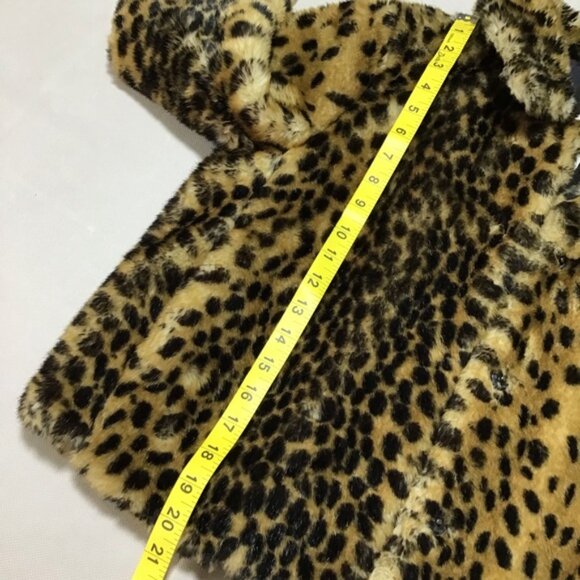 Zara Outerwear Leopard Print Faux FurJacket - Picture 4 of 7